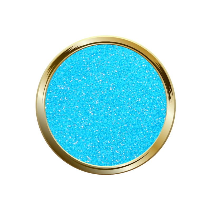 Paillettes Blown Glitter Silver Fine bleu pastel irisé