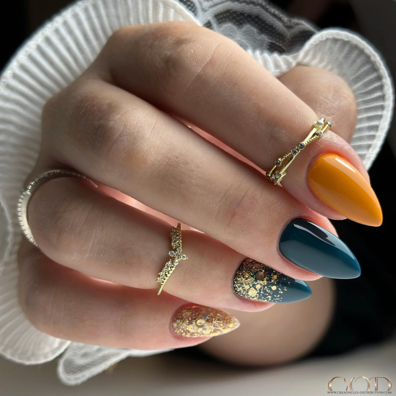 Nail art fait avec le My Color Milan