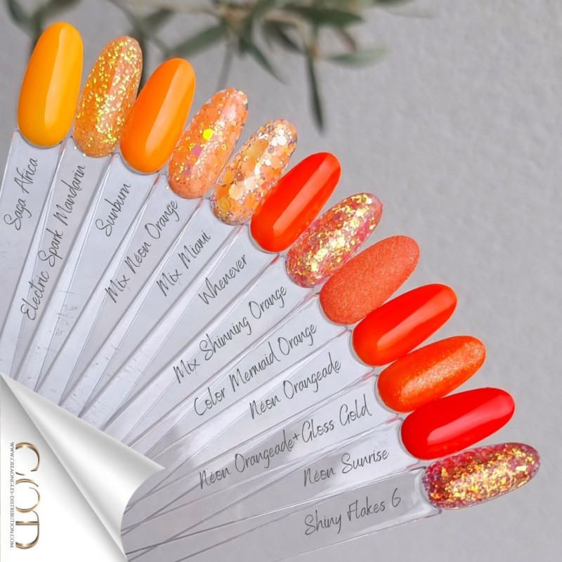 Tips de la gamme orange dont le My Color Saga Africa