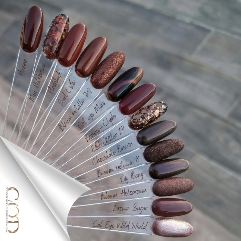 Nuancier de Gamme marron dont le My Color Cat Eye Karma