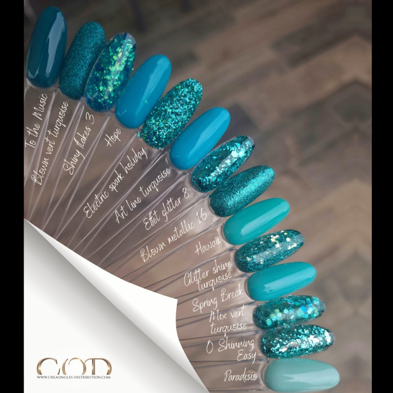 Nuancier fait avec le My Color To The Music
