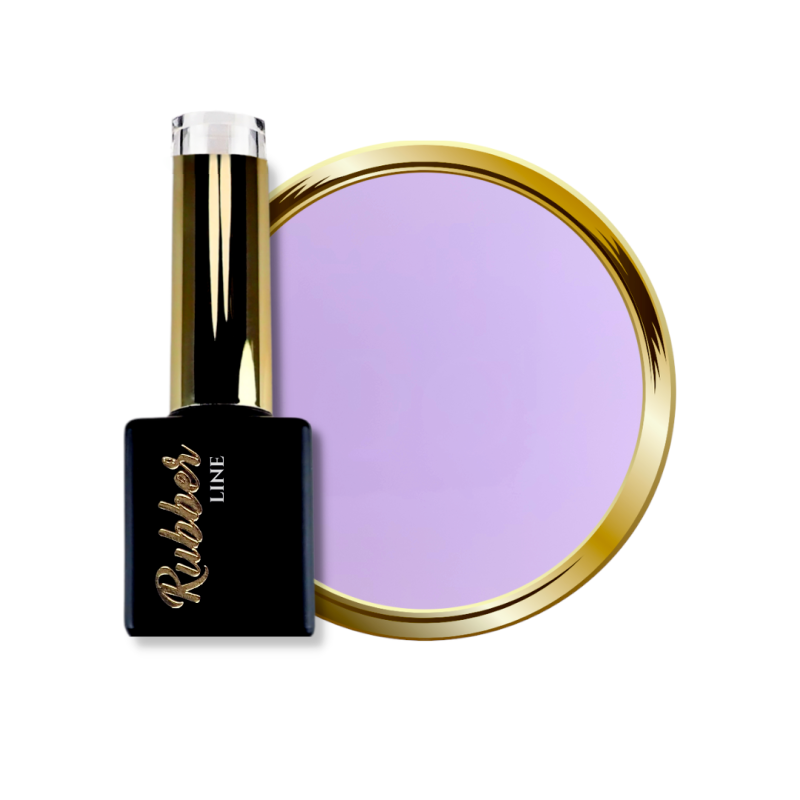Flacon et pastille de Rubber Base Pastel Violet