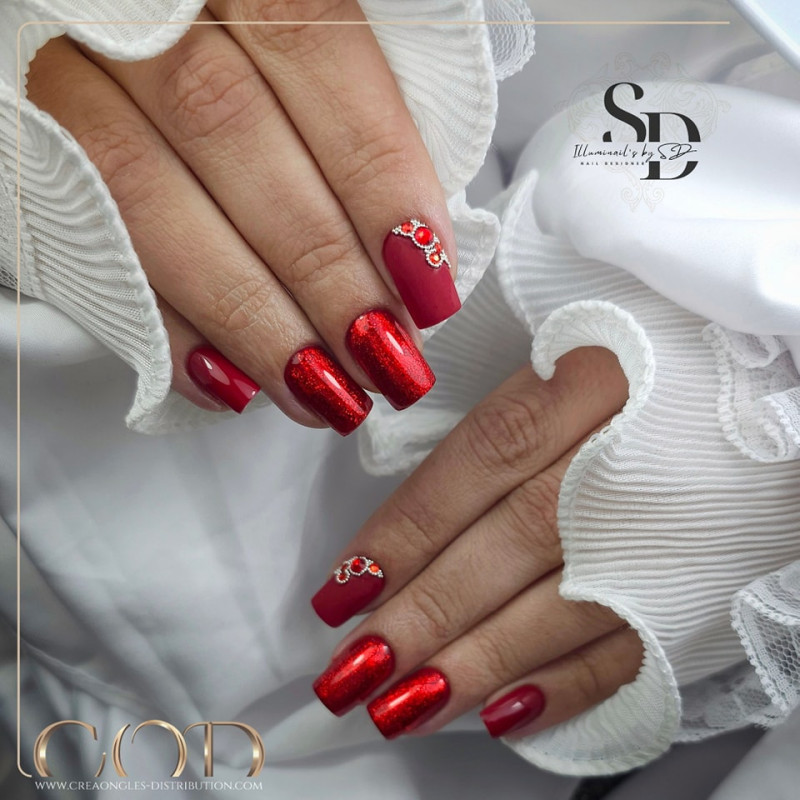 Square avec le My Color The Best et des paillettes 