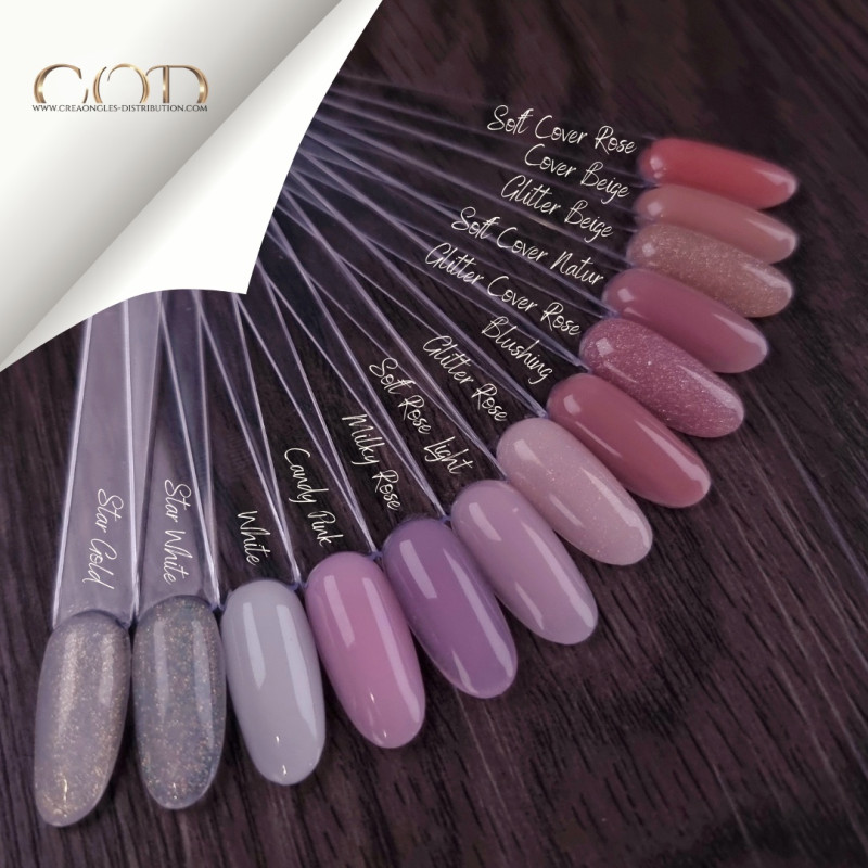 Tips fait avec l'Acrygel Milky White