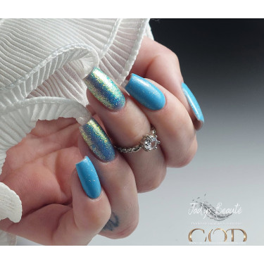 Square fait avec le My color Blue Dream