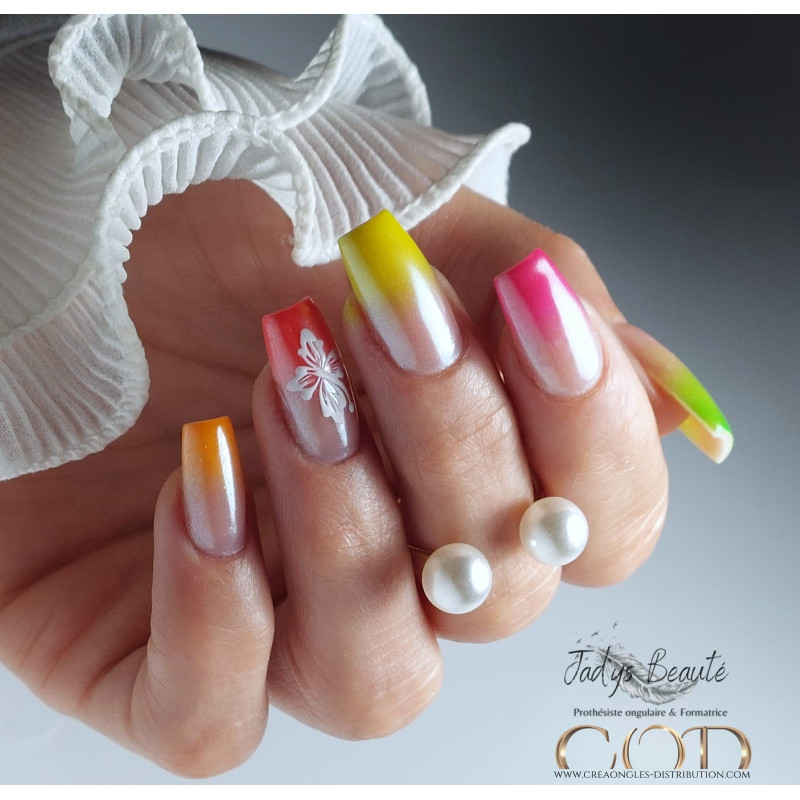 Square fait avec l'Art Line Neon Corail