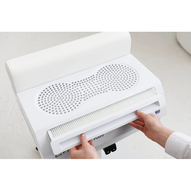 Aspirateur NDC Podo retrait du filtre
