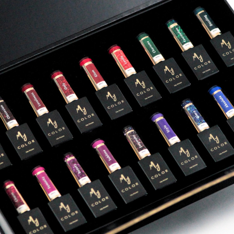 Zoom de la Box Hypnotic & nuancier Edition Limitée