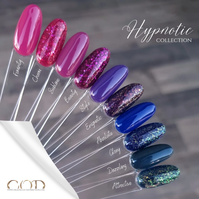 Les pailletées part 2 de la Box Hypnotic & nuancier Edition Limitée