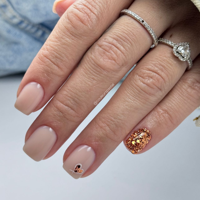Square fait avec le Pro Liquid Gel Nacked