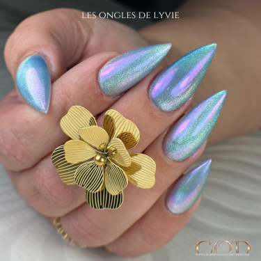 Amande fait avec le Pigment Dust Aurora 3