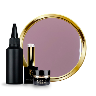 Recharge, pot, flacon et pastille du Pro Liquid Gel Tanned