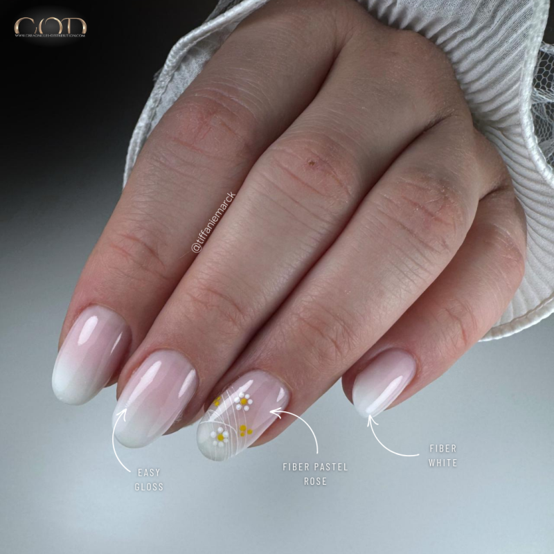 Pose ovales avec la finition Easy Gloss
