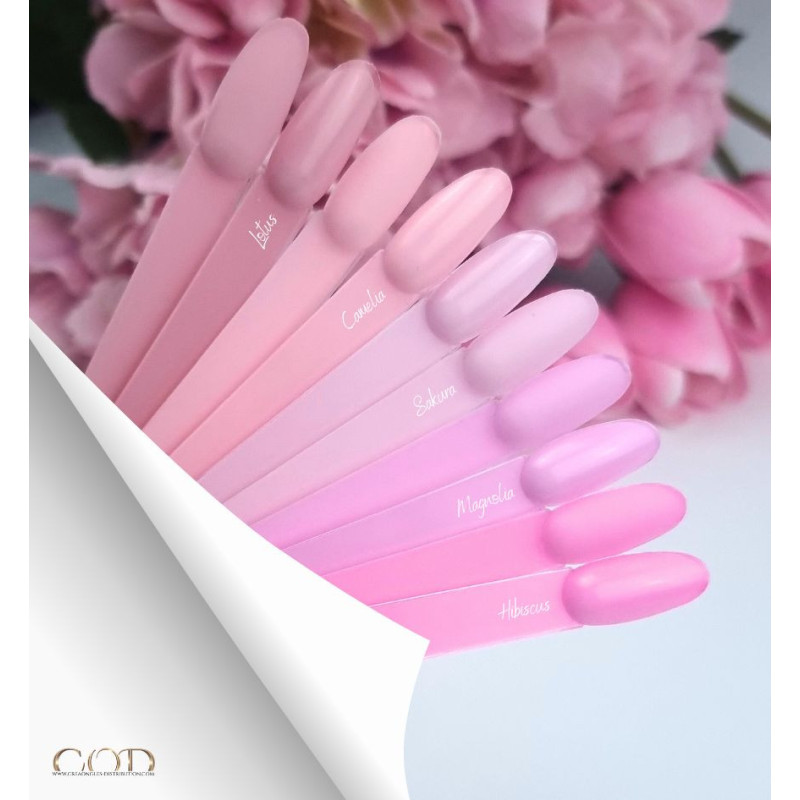 Nuancier fait avec le My Color Sakura