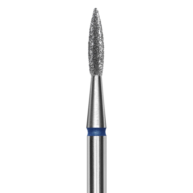 Embout diamant Staleks forme flamme grain moyen