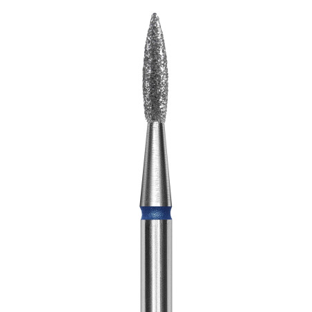 Embout diamant Staleks forme flamme grain moyen