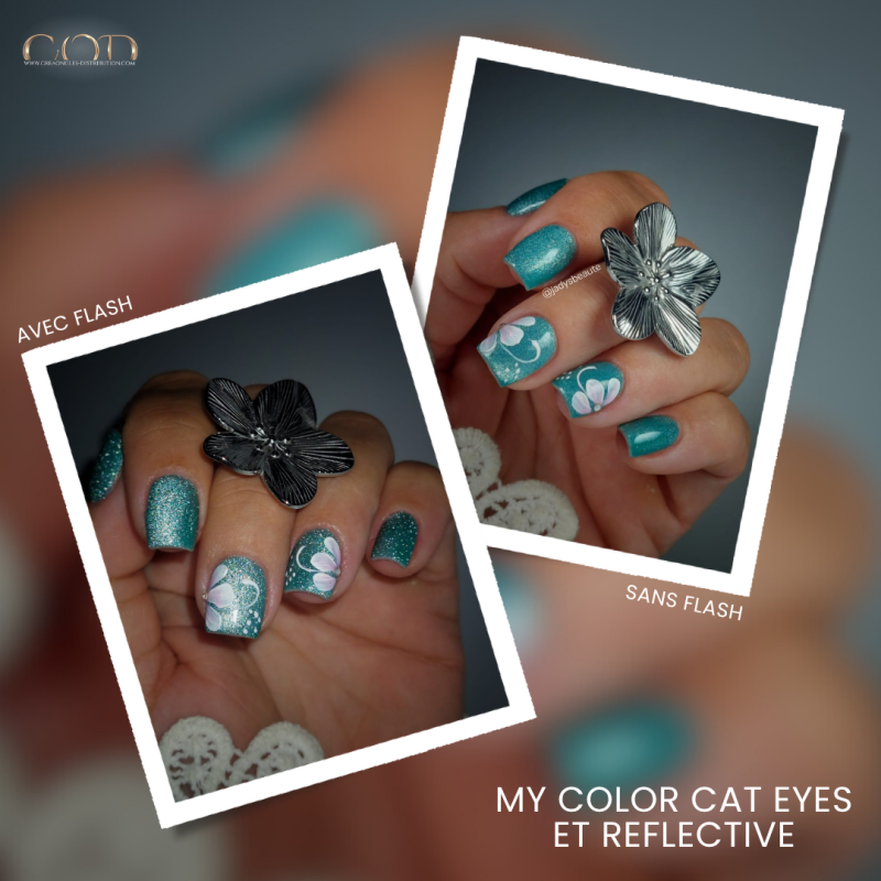 Pose d'ongles avec le vsp Laguna de la Rainbow Collection