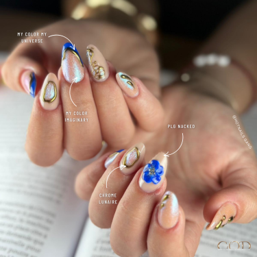 Pose faite avec le Pro Liquid Gel Nacked