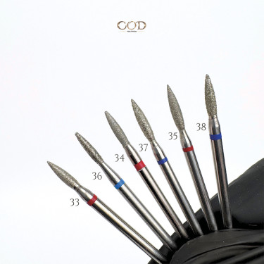 Gamme complète dont l'Embout diamant N°35