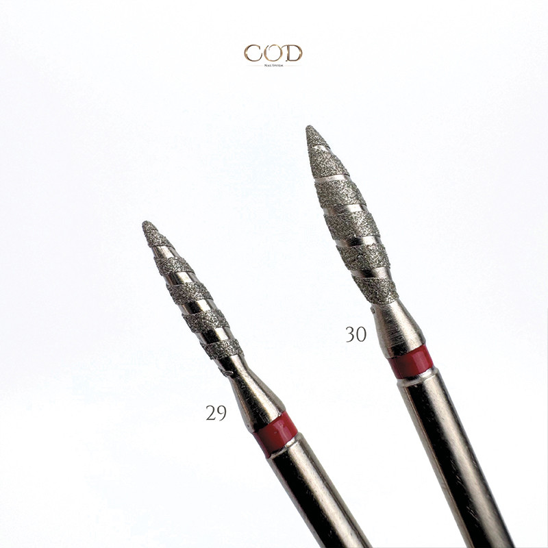 Comparatif de l'Embout diamant N°29