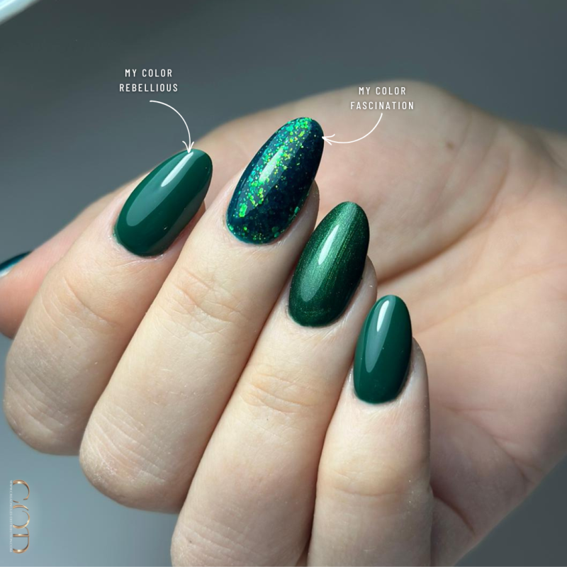 Oval fait avec le My Color Fascination