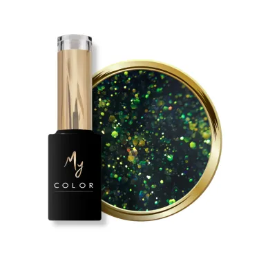 Flacon et pastille de Attractive - My Color - Vernis Semi-Permanent - COD