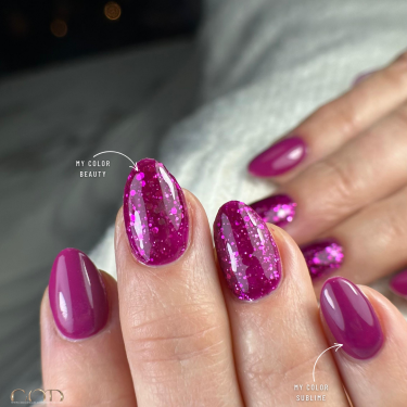 Oval fait avec le My Color Sublime