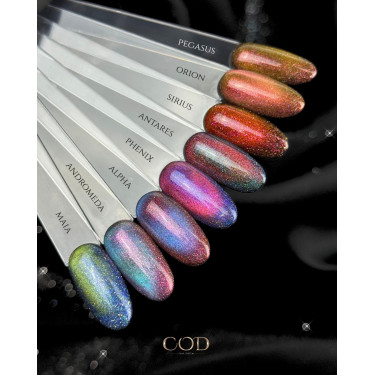 8 vernis semi permanent Cat Eye Galaxy