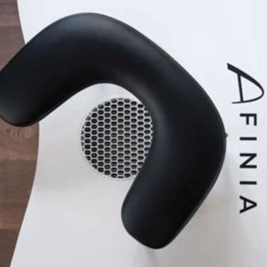 Vision du dessus du coussin Repose Main Afinia Luna