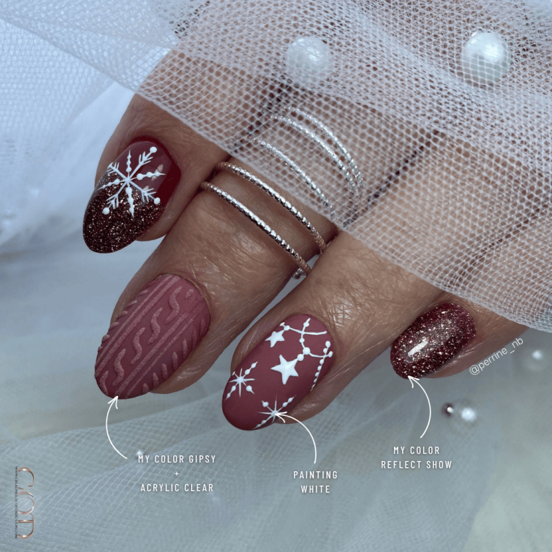 Pose hivernale ovale avec le My Color Gipsy