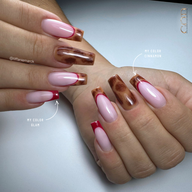 Pose coffin avec le My Color Cinnamon et Glam