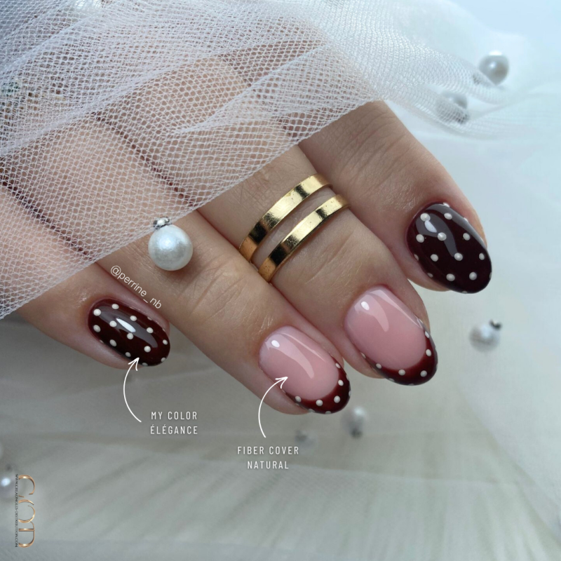 Pose ovale avec le My Color Elegance et le Fiber Cover Natural