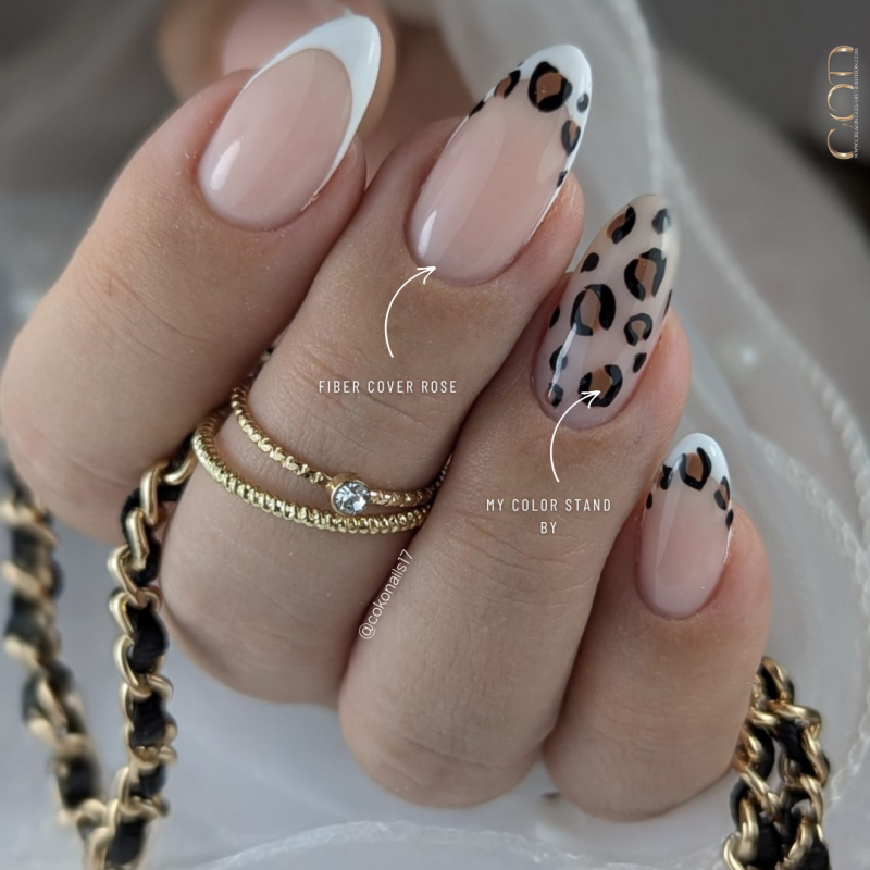 nail art léopard