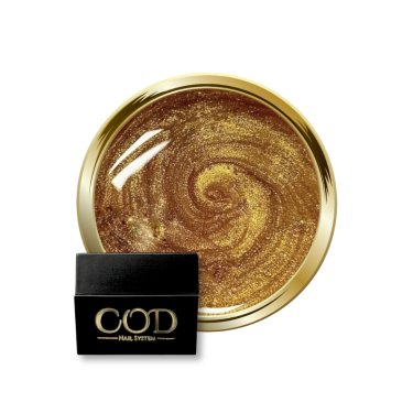 Línea de araña dorada