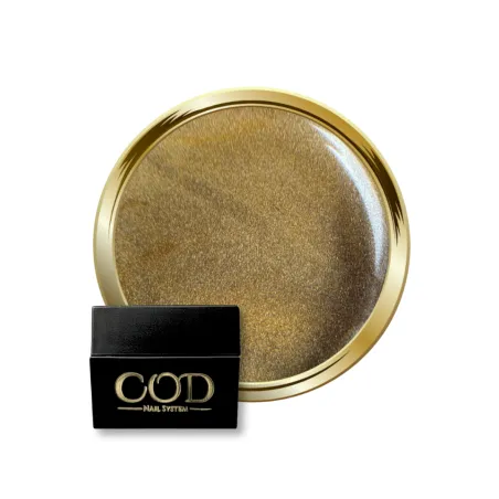 Pot et pastille du Painting Color Metallic Gold