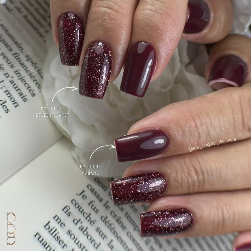 Pose avec le My Color Madame et le Reflect Hypnotic