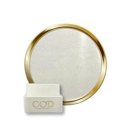 Pastille et pot Art Line White Pearl