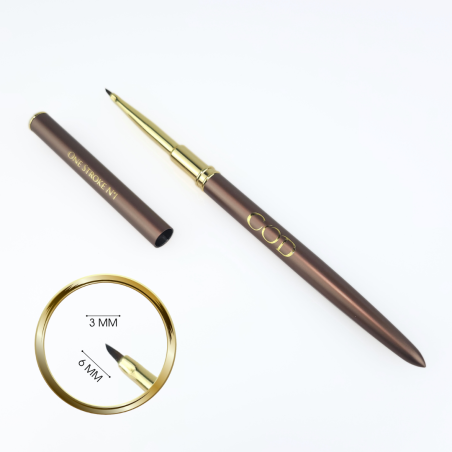 Pinceau One Stroke N°1 en entier +zoom sur la pointe