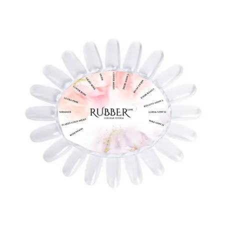 Nuancier fait avec le Nuancier & Rubber Base