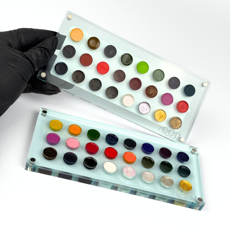Couleurs de la palette d'aquarelle