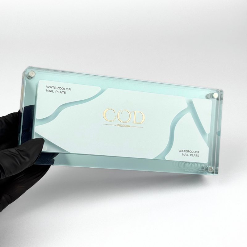 Palette d'aquarelle fermée