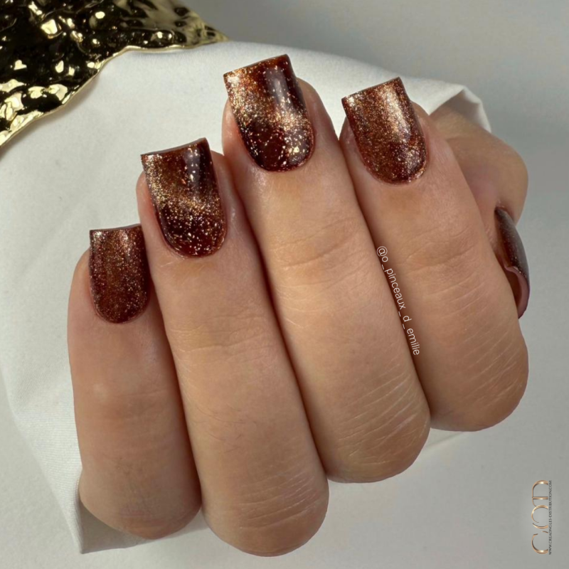 Pose carrée avec le My Color Praline