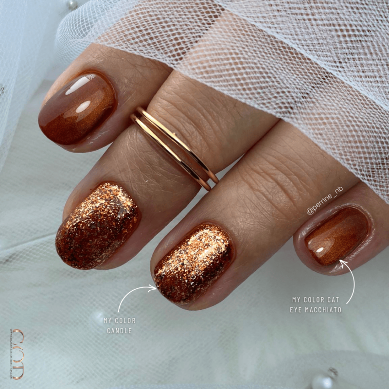 Pose ovale avec le My Color Macchiato et Candle