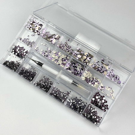 Box Luxury Strass Tanzarine