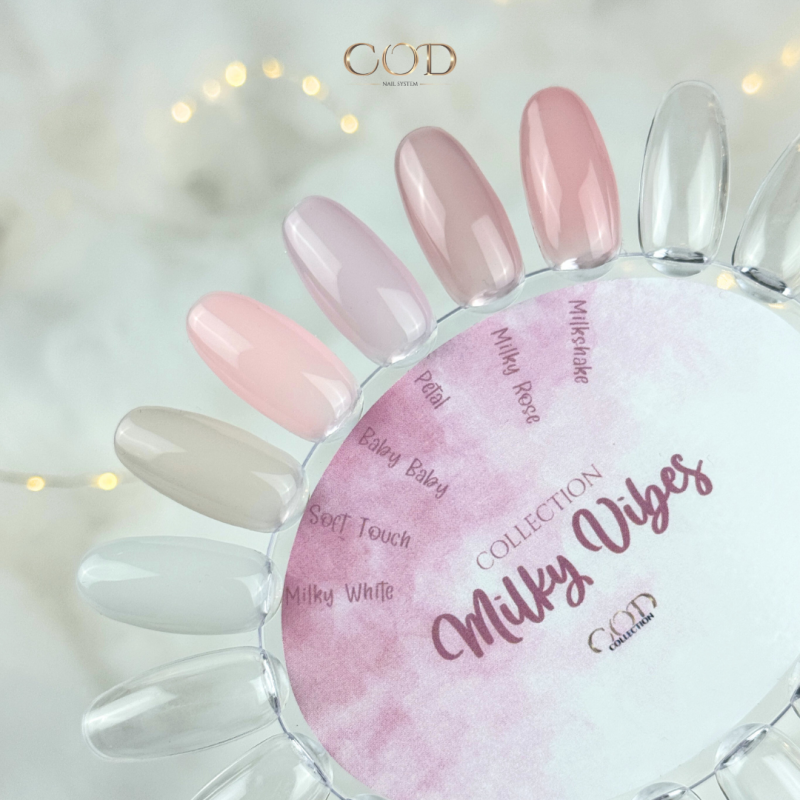 Nuancier de la Box Milky Vibes