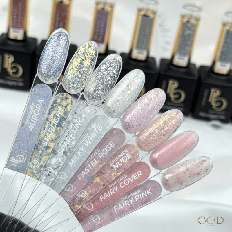 Tips de la Box Pro Liquid Gel Shimmer