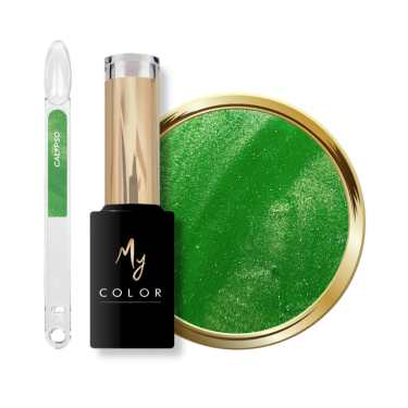 Tips, flacon et pastille du My Color Cat Eye Calypso