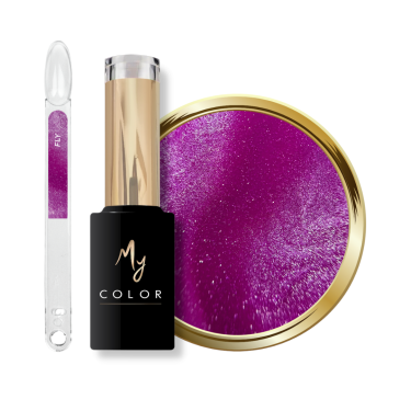 Tips, flacon et pastille du My Color Cat Eye Fly