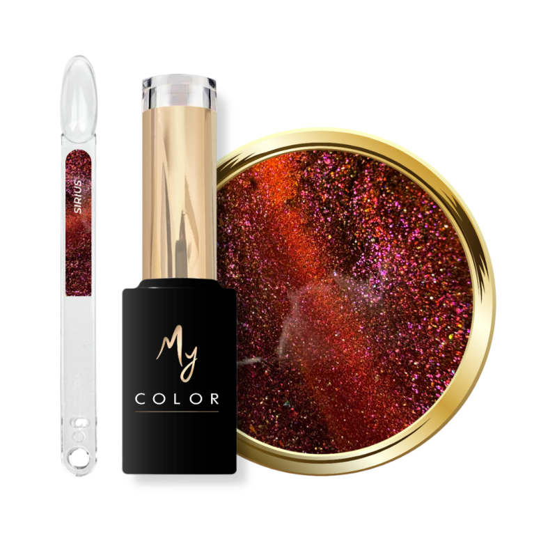 Tips, flacon et pastille du My Color Cat Eye Sirius