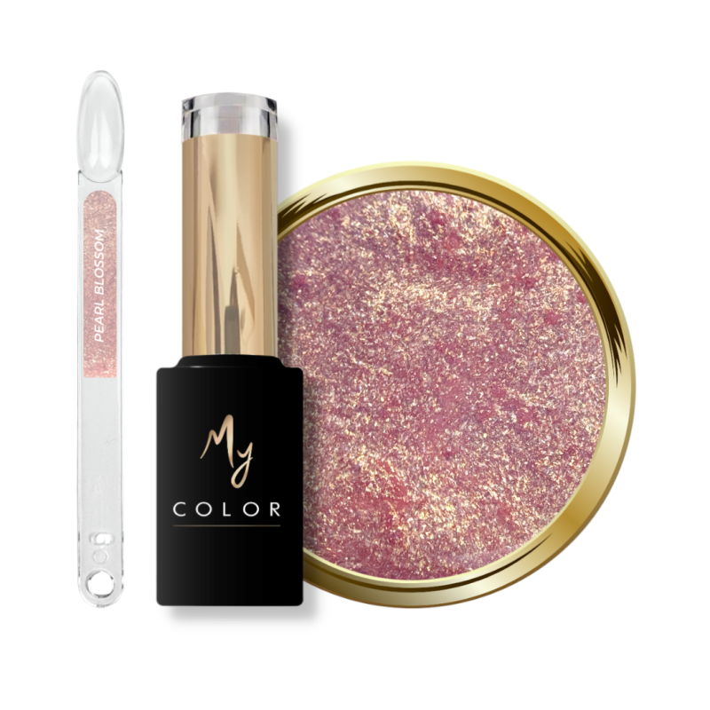 Tips, flacon et pastille du My Color Pearl Blossom